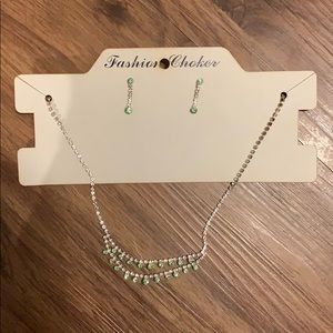 Necklace and earrings set